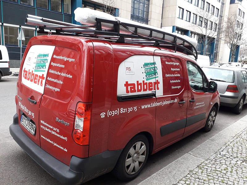 Firmenfahrzeug Tabbert